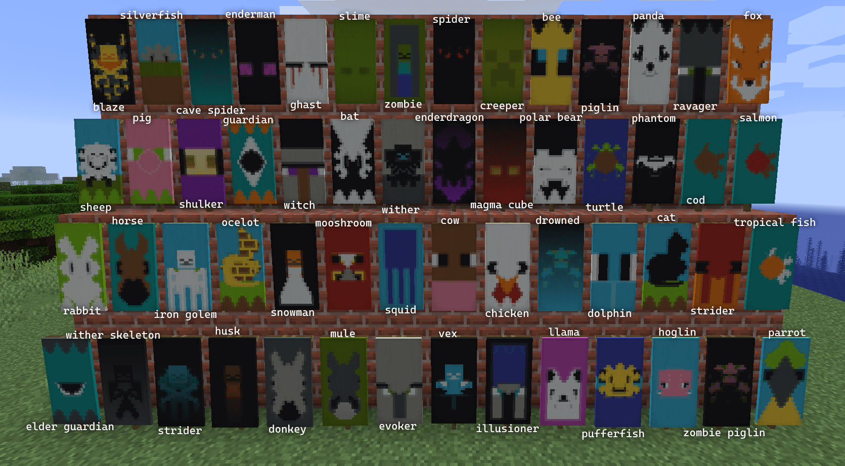 Mob banners SpigotMC High Performance Minecraft